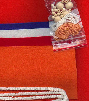 Oranje-slinger materiaalpakket Septemberspring